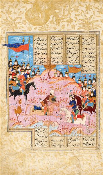 رستم در نبرد سواره